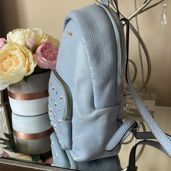 Michael Kors Erin Studded Women's Bag - Pale Blue, Medium - Picture 5 of 15